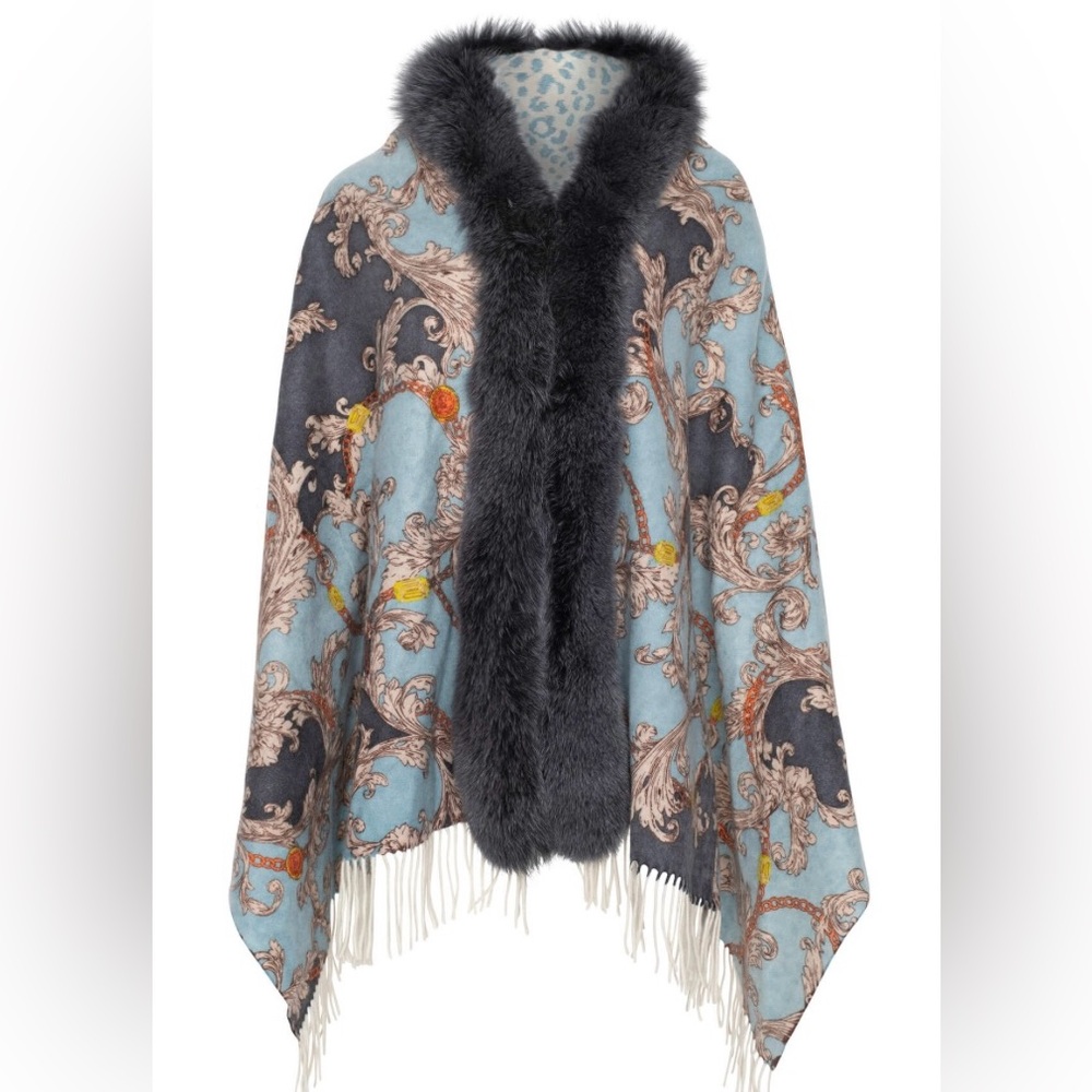 Wolfie Cashmere Cape